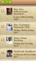 Nigerian Presidents:L&P (Free) ภาพหน้าจอ 1