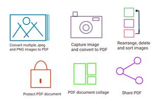 画像からPDF-JPGからPDF、PNGからPDF、PDF  ポスター