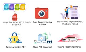 دمج ملفات PDF الملصق