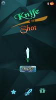 Poster Shot Hit Knife