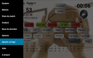 Stats Pro Basket تصوير الشاشة 1