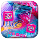 Colorful Waves Theme APK