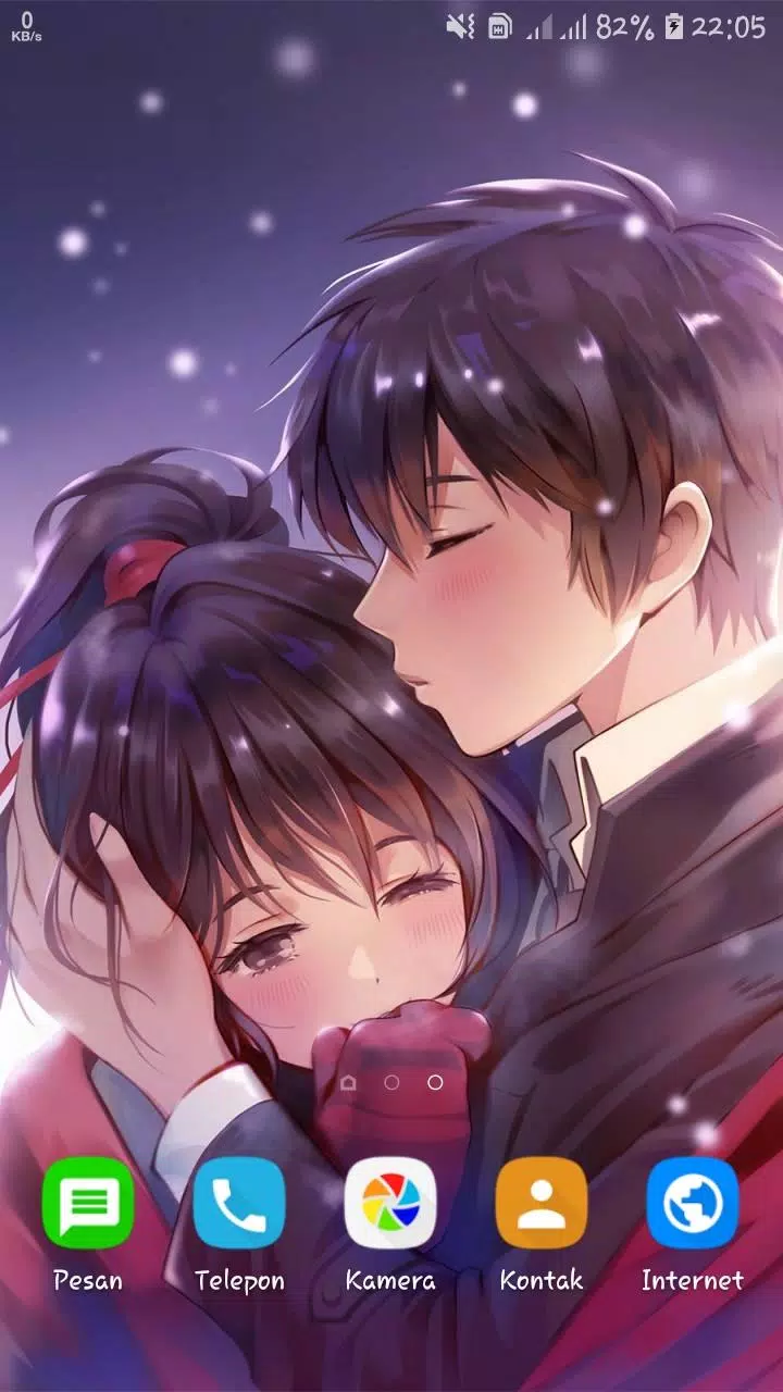 Romantic Anime Couple Wallpape APK for Android Download