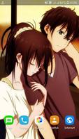 Romantic Anime Couple Wallpape 스크린샷 2