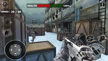Modern Hero Shooter 3D : Free Sniper Gunner War imagem de tela 1