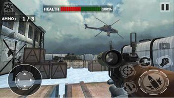 Modern Hero Shooter 3D : Free Sniper Gunner War imagem de tela 3
