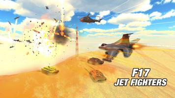 F17 Jet Fighters: Simulador de combate aéreo Poster