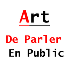 art de parler en public icône