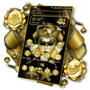 Golden Carnival Mask Theme APK