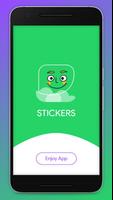 WhatsApp 3D Stickers - All New Stickers پوسٹر