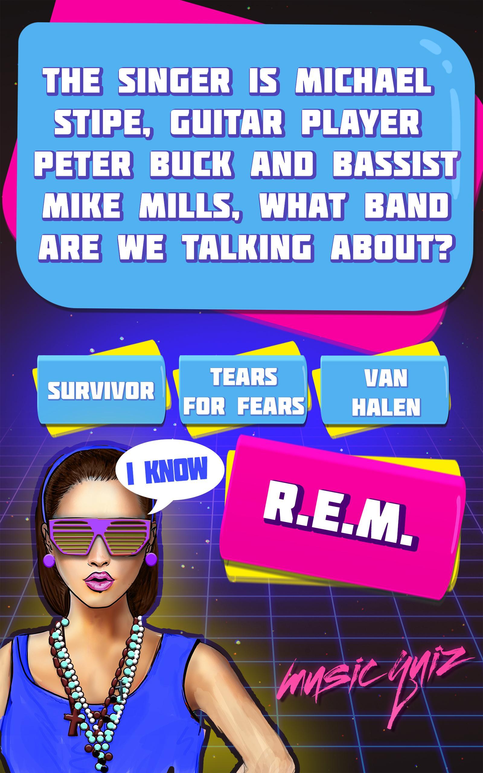 Best 80s Music Quiz Game 80s Trivia Pop Quiz Game For Android Apk Download