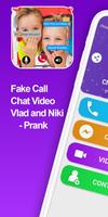 fake call and chat live with Vlad and Niki-prank Affiche