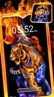 Fractal Tiger Launcher Theme imagem de tela 2