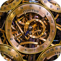 Carta da parati dal vivo Meccanismo dell’orologio