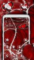 Red Rose Launcher Theme Plakat
