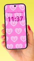 Preppy-Tapete: Emojis Plakat