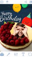 Photo Birthday 誕生日ケーキの写真 スクリーンショット 1