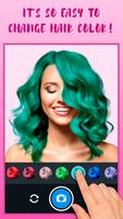 برنامه‌نما تغییر رنگ مو عکس از صفحه
