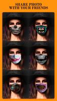 Máscara facial de Halloween imagem de tela 2