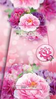 Pink Flower Bokeh Launcher syot layar 2