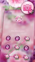 Pink Flower Bokeh Launcher 스크린샷 3