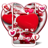 Red Heart Theme Launcher