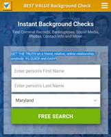 Find People Background Check Affiche