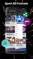 MZ Video Player | Video player all format captura de pantalla 3