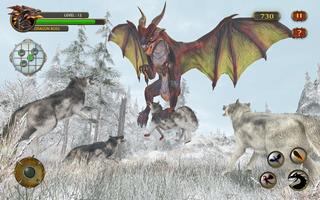 Dragon Simulator Attack 3D captura de pantalla 1