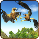 Eagle Simulators 3D Bird Game icône