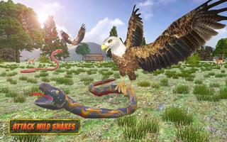 Eagle Simulators 3D Bird Game capture d'écran 1