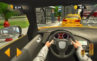 Taxi Simulator 2023 : Taxi sim poster