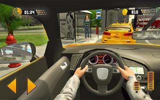 Taxi Simulator 2023 : Taxi sim Plakat