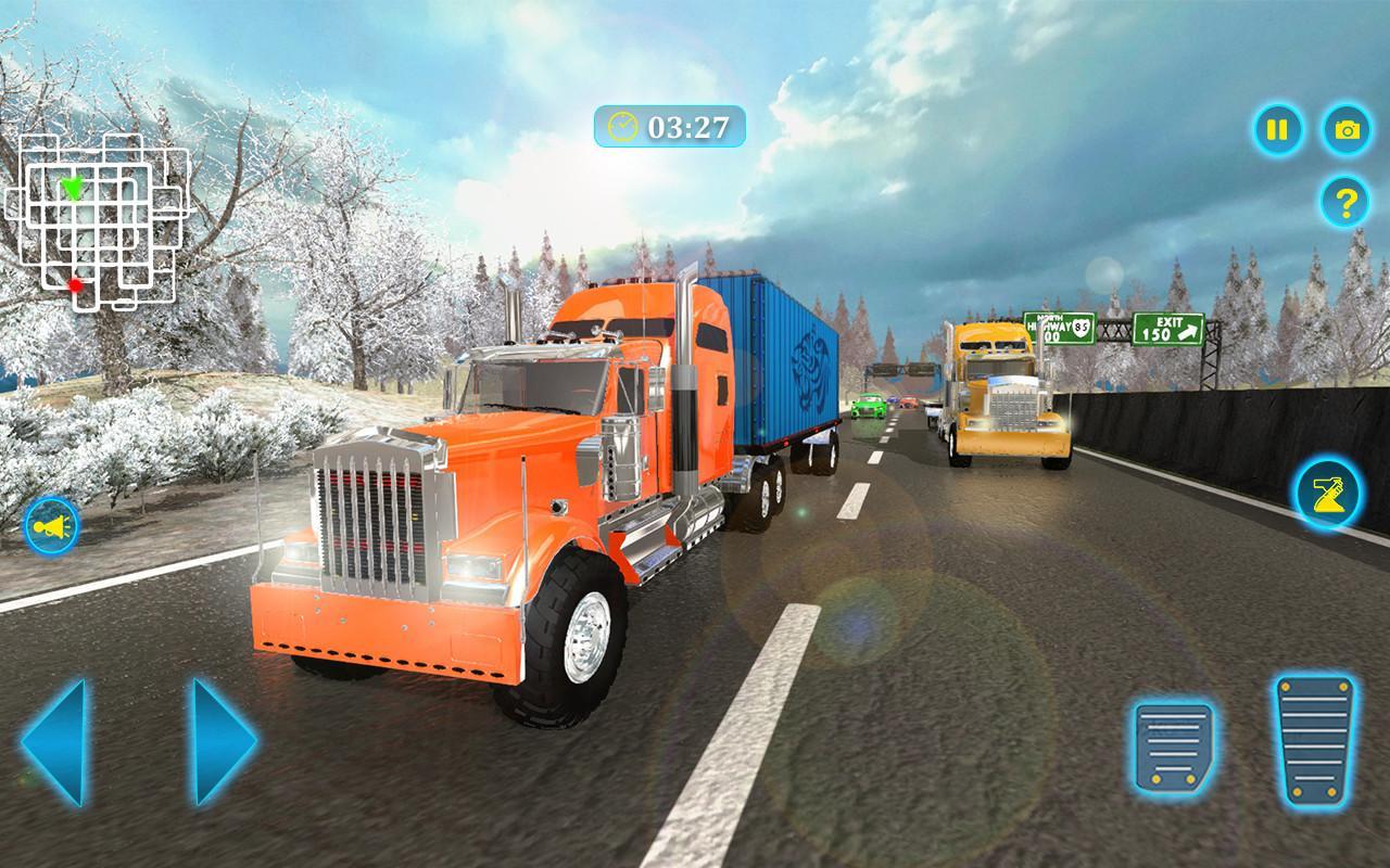 Truck Driving Simulator 3d Cargo Truck For Android Apk - roblox vehicle simulator trailer 1