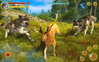 برنامه‌نما Wolf Simulator Attack Games 3D عکس از صفحه