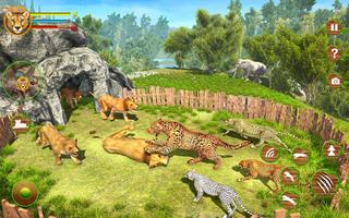 Cheetah Attack Simulator 3D โปสเตอร์