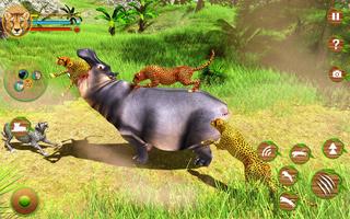 Cheetah Attack Simulator 3D ภาพหน้าจอ 1