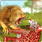 Lion Simulator Attack 3d Game ícone