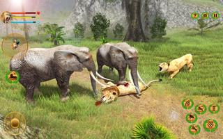 Lion Simulator Attack 3d Game 截圖 3