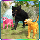 Panther Family Simulator Games icon