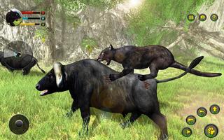 Wild Panther Simulation Games ảnh chụp màn hình 1