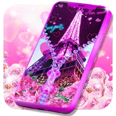 download Paris zipper lock screen APK