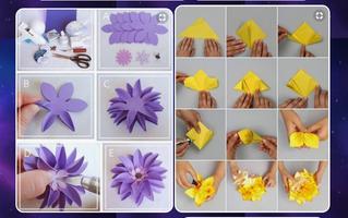 最高のDIYの紙の花の壁の芸術 スクリーンショット 1