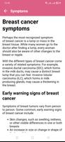Breast Cancer Guide 2021 capture d'écran 1