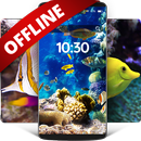 Poissons sur fonds d'écran hors ligne APK