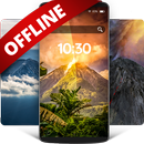 آتش فشاں آف لائن وال پیپرز APK