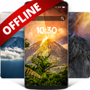 Volcans sur fonds d'écran hors ligne APK