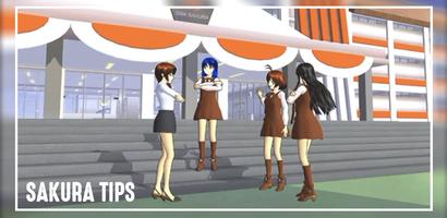 SAKURA School Simulator Guide Poster