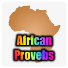 Wise afrikanisches Sprichwort Zeichen