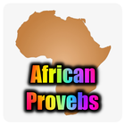 Wise African Proverb Wallpaper icône
